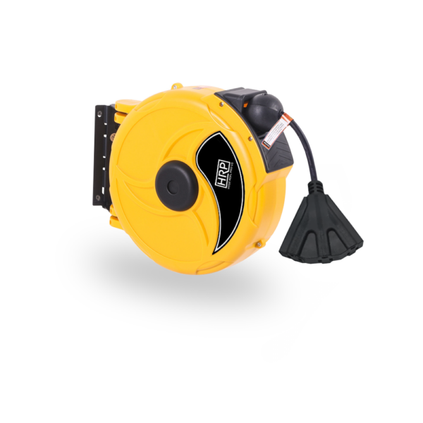 Yellow extension cord reel 30ft