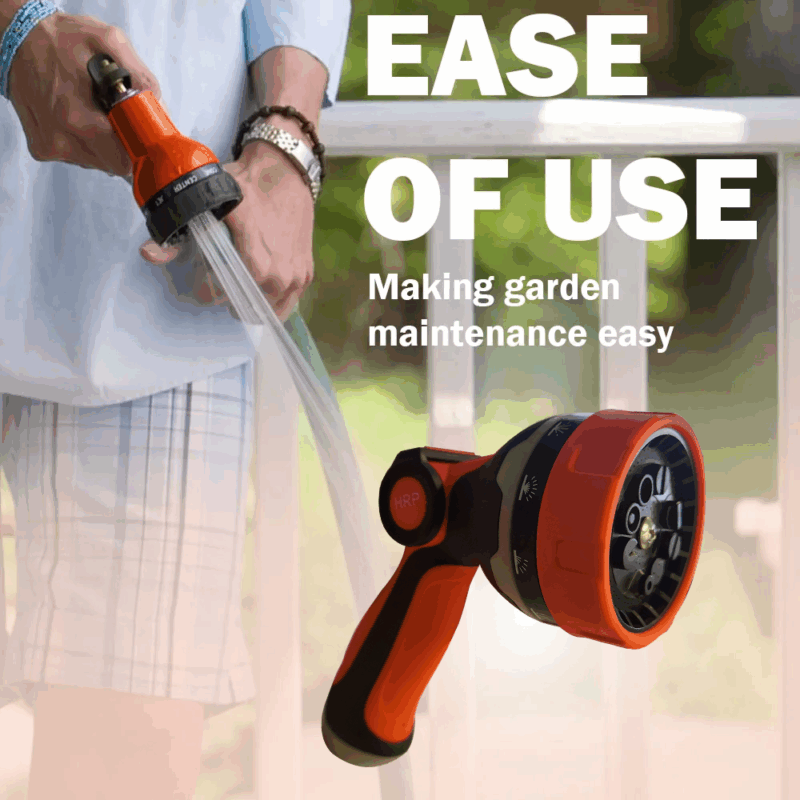 Ease of use garden hose end