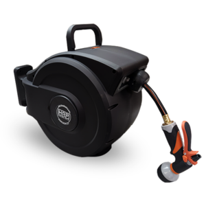 Black Garden Hose Reel