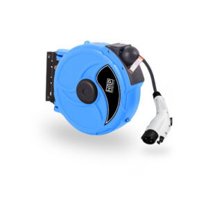 Blue EV Extension Cord Reel 35ft