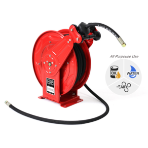 Red High Pressure Hose Reel 30ft